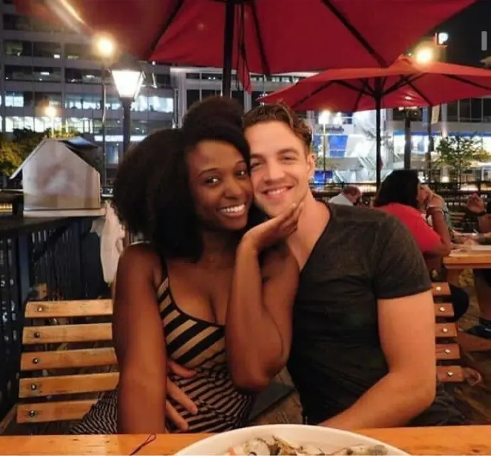 A cross border date or couple